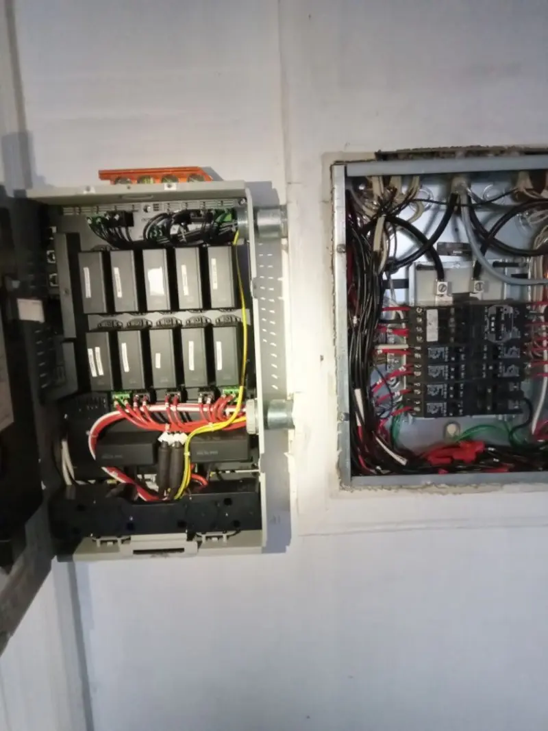Electrical panel upgrade completed for Indoor Lighting Installation in Monticello